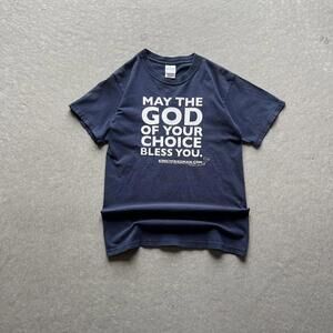 Vintage Y2K “May The God Of Your Choice Bless You” T-Shirt